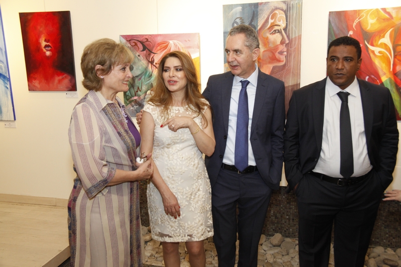 Opening of Nina Taher's Solo Exhibition 'Woman'